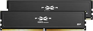 اس بي سيليكون باور ذاكرة DDR5 للالعاب 32GB (2x16GB) 6000MT/s (PC5-48000) 288-pin CL30 1.35V UDIMM مع مشتت حراري SP032GXLWU60AFDEAE