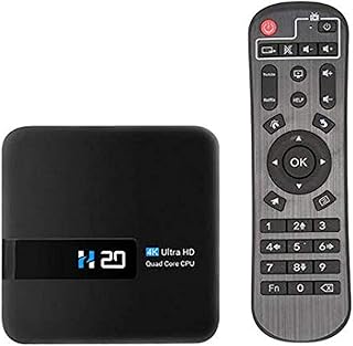 تي في بوكس اندرويد H20 10.0 سمارت RK3229 رباعي النواة 2GB 16GB 4K مشغل وسائط 2.4G واي فاي مجموعة توب