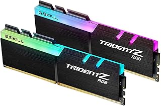 G.سكيل ذاكرة DDR4 3600 من سلسلة ترايدنت زد RGB 32GB 2 × 16GB 288 دبوس SDRAM PC4-28800 CL18-22-22-42 1.35 فولت ثنائي القناة طراز F4-3600C18D-32GTZR جي سكيل ار بي