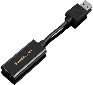 كريتيف مكبر صوت ساوند بلاستر بلاي! 3 مضخم صوت رقمي تناظري USB عالي الدقة وبطاقة صوت خارجية