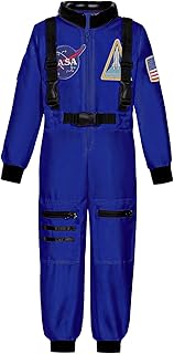 Costumerry Astronaut Costume for Kids NASA Space Pilot Toddler Boys Birthday Halloween Costumes