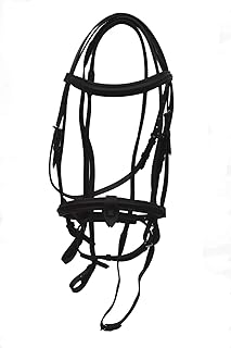 Rhinegold German Leather Bridle with Detachable Flash Noseband