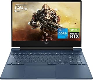 HP - لابتوب العاب فيكتوس 15.6 انش FHD 144Hz - انتل كور i5-12450H الجيل 12 - ذاكرة 16GB - انفيديا جيفورس RTX 3050-1TB SSD - كيبورد باضاءة خلفية - ويندوز 11 - ازرق بيرفورمانس