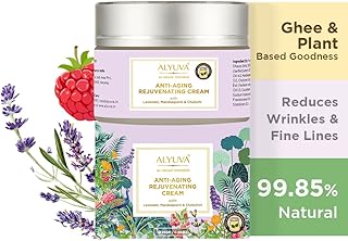 Alyuva Anti-Aging Rejuvenating Cream, Natural Ingredients, 25gm