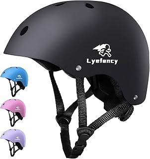 Lyefancy Kids Bike Helmet, Toddler Helmet for 2-13 Years Old Boys Girls, Children Helmet Adjustable Kids Helmet for Cycling, Biking, Scooter, Skating