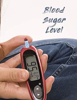 Blood Sugar Level: Blood Glucose Monitor - Diabetes Tracker - Diabetics Log Book - Blood Sugar Level Monitor - Diabetes Journal