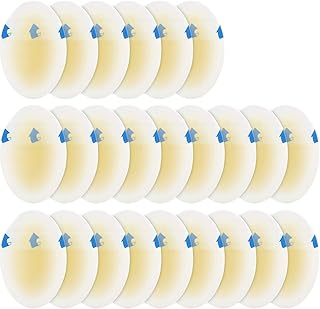 بواو 24 قطعة من ضمادة تقرحات جل واقية للكعب، ضمادات لاصقة لحماية اصابع القدم من فرك الاحذية