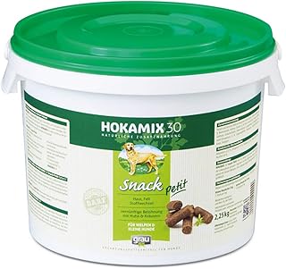 GRAU - The Original Hokamix30 Snack Petit, the Healthy Preventive Snack with 30 Important Herbs, 1 Pack (1 x 2.25 kg) Supplementary Feed for Dogs