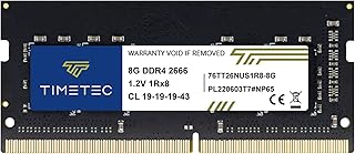 تايم تيك هاينكس IC 8GB DDR4 2666MHz PC4-21300 غير مخزن مؤقت ECC 1.2V CL19 1Rx8 رتبة واحدة 260 دبوس SODIMM لابتوب نوت بوك ذاكرة RAM ترقية 8GB