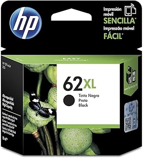 HP خرطوشة حبر سوداء اصلية 62XL (C2P05AL)