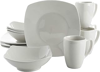 طقم اواني الطعام زين بافيتوار من جيبسون هوم 12-Piece Set B0721BDB2P