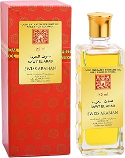 زيت عطري مركز او دي بارفان صوت العرب Er8E من سويس اريبيان - 95 مل، للأنثى