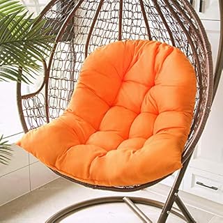 XIAO HUA Cushion Garden Terrace Home Kitchen Office Thick Comfortable Cushion 31 * 38 * 7.08inch (Orange)