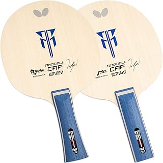 Butterfly Timo Boll CAF Table Tennis Blade - CA Fiber Blade - Timo Boll CAF Blade - Professional Table Tennis Blade - Available in FL and ST Handle Styles - Made in Japan