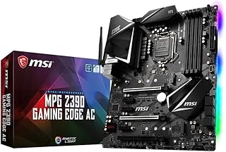 لوحة ام بي جي Z390 جيمينج ايدج AC LGA1151 من اس اي انتل الجيل الثامن والتاسع 2 يو 3.1 الثاني ودي دي ار4 اتش واي فاي واجهة توصيل قابلة للتوسع - Z390 DDR4