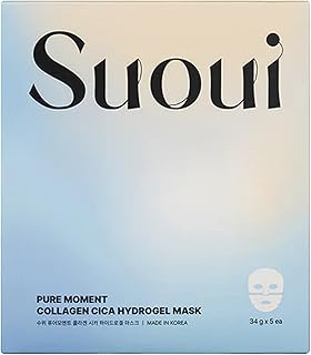 Suoui Pure Moment Collagen Hydrogel Mask 1 Box (5ea)