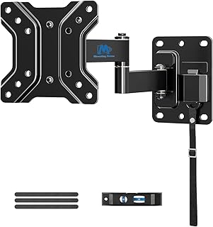 حامل تلفزيون بتصميم قابل للاغلاق من ام دي تي في للمركبات الترفيهية والقوارب والتخييم والشاحنات بحركة متكاملة، مقاس 10-26 بوصة، سهل التثبيت في خطوة واحدة، حامل فيسا 100×100 ملم - 22 باوند - MD2209