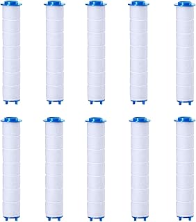 مجموعة من 10 فلاتر قطنية من البولي بروبيلين، خرطوشة فلتر رأس دش محمول باليد عالي الضغط من قطن البولي بروبيلين من ييوو (بديلة)