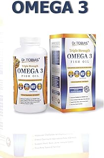 Omega 3: Guide on Dr. Tobias Omega 3 Fish Oil Tripple Strength, Burples, Non-Gmo, Nsf-Certified, 180 Counts Super Active Nutritional Supplements