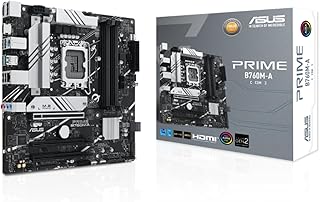 لوحة أم برايم بزنس B760M A CSM انتل LGA 1700 B760، mATX، ذاكرة DDR5، 2× منفذ PCIe 4.0 M.2، مزامنة اورا) من اسوس