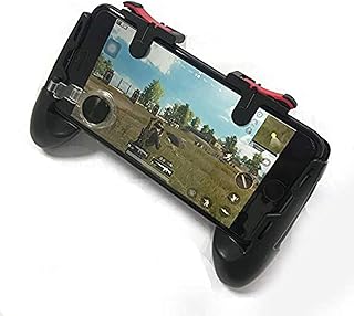 SKEIDO Pubg Mobile Gamepad Pubg Controller for Phone L1 R1 Grip with Joystick / Trigger L1 R1 Pubg Fire Buttons for iPhone Android IOS، من سكيدو، بلوتوث، أخضر