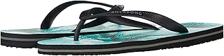 صندل Billabong رجالي مطبوع عليه Tides Flip Flop، D(M) US, Medium