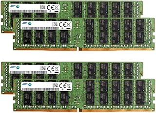 سامسونج حزمة ذاكرة 128GB (4 × 32GB) DDR4 PC4-21300 2666MHz متوافقة مع خوادم ديل باور ايدج R440، R640، R740، R740XD، T440، T640