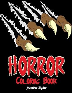 Horror Coloring Book