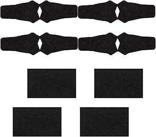 Gosknor Pack of 8 Arrow Rest Felt Bands, Arrow Rest Felt Non-Slip Arrow Rest Sticker Pad for QAD HDX Compound Bow Drop Away Arrow Rest Archery Accessories