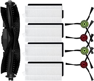 اوداسين مجموعة ملحقات بديلة من 9 قطع غيار للمكنسة الكهربائية الروبوتية لوبليلو SG60 SL60D SL61، بكرة رئيسية، فرشاة جانبية، فلتر هيبا