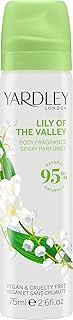 بخاخ مزيل العرق ليلي اوف ذا فالي من ياردلي، 75 مل (عبوة من قطعة واحدة)، قد تختلف العبوة، للجنسين