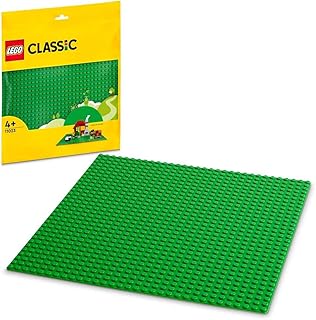 مجموعة لوح الأساس الأخضر 11023 من LEGO Classic؛ لعب إبداعي بلا حدود لبناة LEGO ابتداءً من 4 سنوات (قطعة واحدة)