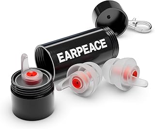 EarPeace Music High Fidelity Concert Ear Plugs - Hearing Protection Earplugs for Musicians, Festivals, and Loud Venues