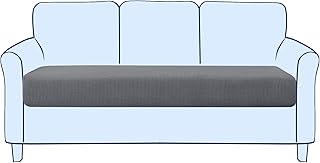 غطاء اريكة محكم من سوبرتكس غطاء اريكة ار في غطاء اريكة متين وقابل للتمدد واقي بديل للاثاث من السباندكس المرن للاريكة في غرفة المعيشة Large SBTDZT0033، قماش