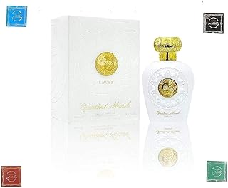 عطر اوبيلنت عود مسك بلو بلاك وايت من لطافة حلال عطار او دو بارفان 100 مل (المسك الفاخر)، للجنسين