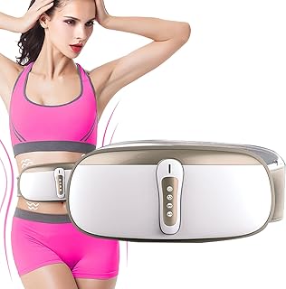 GLSvbnm Weight Loss Machine For Women, 4-Speed Vibration Massage/Infrared Heating, Massage In Different Positions, Wireless/Rechargeable