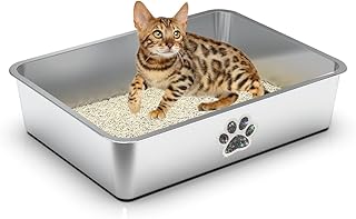 Stainless Steel Kitty Litter Box