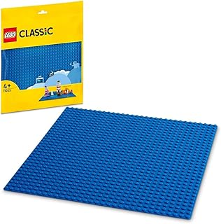 مجموعة لوح الأساس الأزرق 11025 من LEGO Classic؛ لعب إبداعي بلا حدود لبناة LEGO ابتداءً من 4 سنوات (قطعة واحدة)