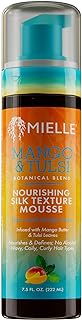 Mielle Organics Mango And Tulsi Silk Texture Nourishing Hair Mousse, 7.5 Ounce B0Cstb4Qwt