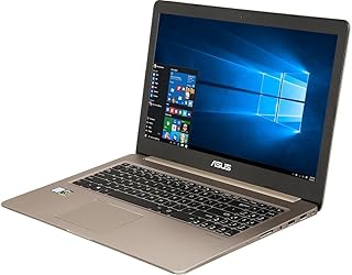 اسس لابتوب العاب فيفوبوك رفيع وخفيف بشاشة FHD 15.6 انش ومعالج انتل كور i7-7700HQ وذاكرة RAM DDR4 16GB وSSD 256GB وهارد ديسك 1TB وبطاقة جيفورس GTX 1050 4GB ومفاتيح باضاءة خلفية - M580VD-EB76