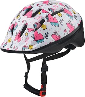 Kids Bike Helmet, Toddler Helmet Adjustable Skateboard Scooter Cycle Helmet Kids Helmet for Boys Girls 48-54CM (age 3-8)