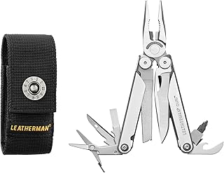 LEATHERMAN, Curling Multitool Stainless Steel Daily Tool with Nylon Sheath