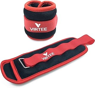 Ankle/Wrist Weights for Women, Men, Kids - Arm Leg Weights Set with Adjustable Strap - Running, Jogging, Gymnastic, Physical Therapy, Fitness - Choice of 1 lb 2 lbs 3 lbs 4 lbs 6 lbs 8 lbs 10 lbs