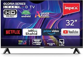 امبيكس 32 انش تلفزيون ذكي اسود -، LED