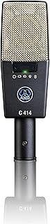 AKG ميكروفون مكثف C414 XLS من برو اوديو، متعدد الانماط