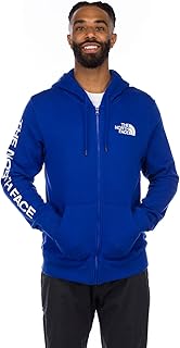 THE NORTH FACE 80/20 Half Dome Full Zip Mens Hoodie TNF Blue Sz M