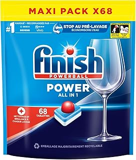 Finish Powerball All-In-One Max Dishwasher 68 Tabs