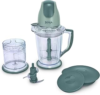 Ninja QB900BC Master Prep for Crushing, Mixing and Cutting, Silver, 400W (Canadian Version), 400 Ounce