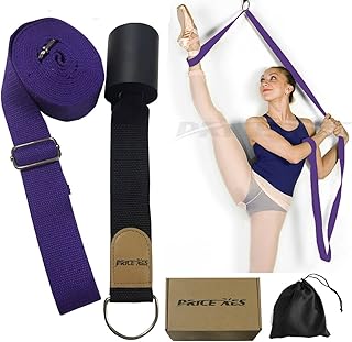 Adjustable Leg Stretcher Lengthen Ballet Stretch Band - Easy Install on Door Flexibility Stretching Leg Strap Great Cheer Dance Gymnastics Trainer Stretching Equipment Taekwondo Training