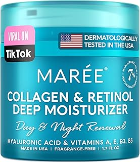 MAREE - Retinol Face Moisturizer for Face Anti-Aging Face Cream Collagen Face Moisturizer